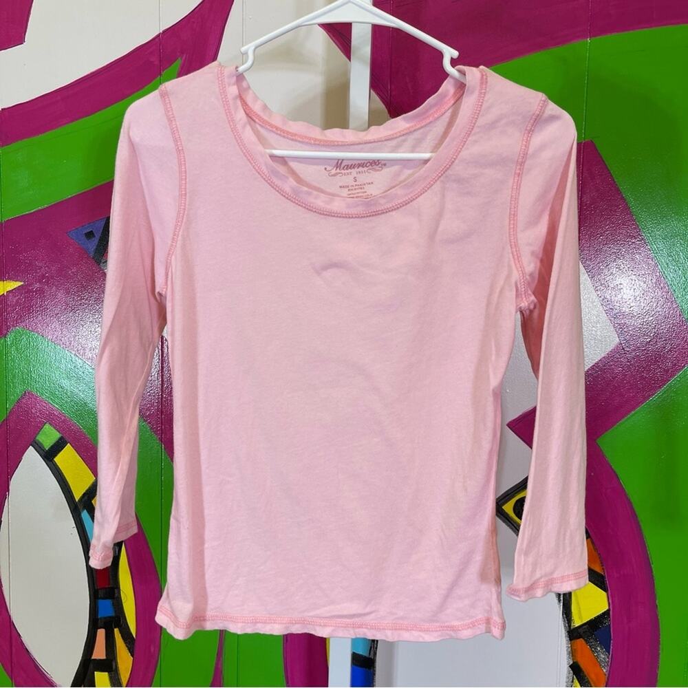 Maurices, Pale Pink, Y2K long sleeve shirt. Size Small. Excellent condition!
